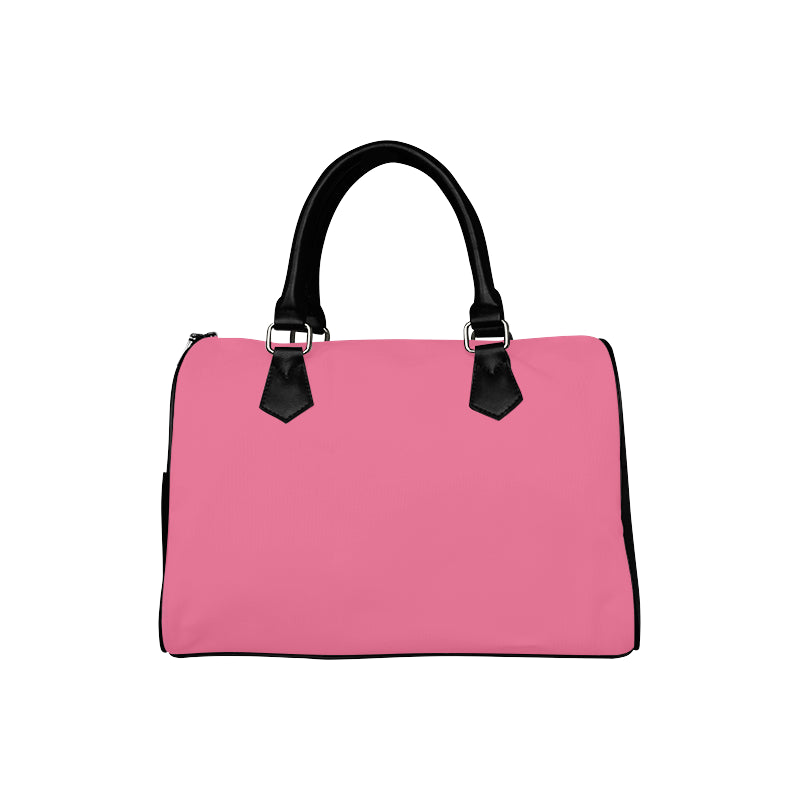 Deep Pink Boston Handbag (Model 1621) - kdb solution