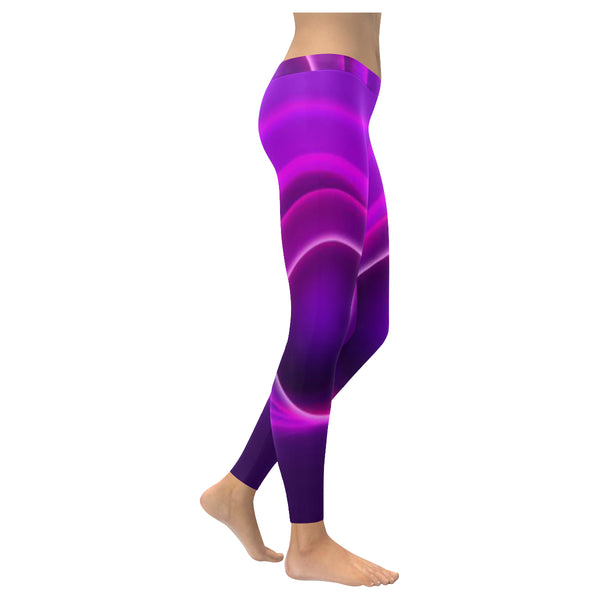 Shades of Purple Low Rise Leggings (Invisible Stitch) XXS-XXXXXL - kdb solution