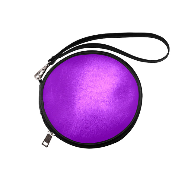 Purple Round Makeup Bag (Model 1625) - kdb solution