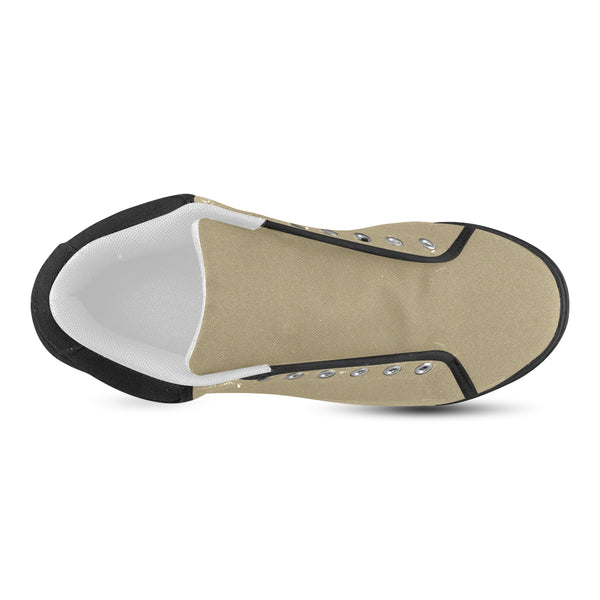 Khaki Men's Chukka Canvas Shoes (Model 003) - kdb solution