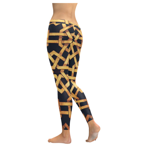 Entwined Low Rise Leggings (Invisible Stitch) (Model L05) XXS-XXXXXL - kdb solution