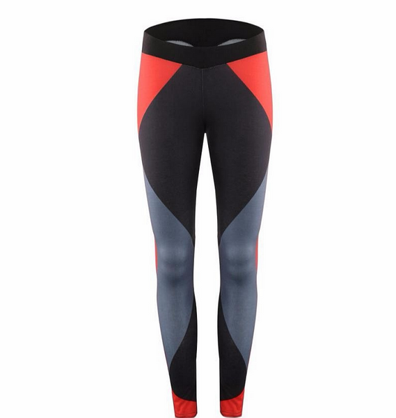 Colorful running tights for women Compression Mid Waist - kdb solution