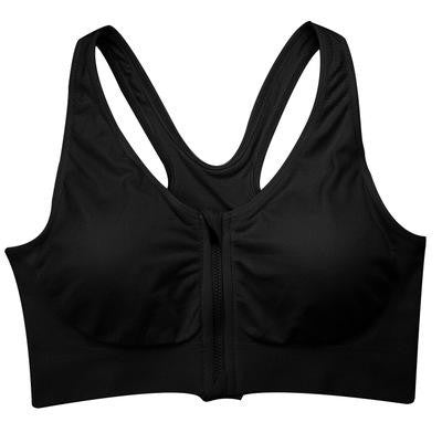 Zipper Professional Wireless Shockproof Bra Explosion Hit Color Fitness Underwear Vest Push Up Bra NOTE* Please allow 2-3 weeks for Delivery - kdb solution