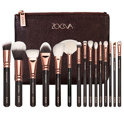 NEW ZOEVA 15 PCS ROSE GOLDEN COMPLETE MAKEUP BRUSH SET Professional Luxury Set Make Up Tools Kit Powder Blending brushes NOTE* Please allow 2-3 weeks for Delivery - kdb solution