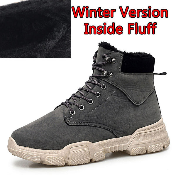 SURGUT Men's winter Boots Waterproof Ankle Boots Size 39-45 - kdb solution