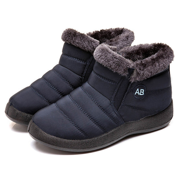 Women Waterproof Lightweight Ankle Warm Winter Boots - kdb solution