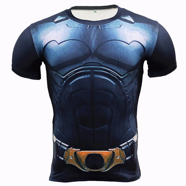 New 3D Winter Soldier Avengers 3 Compression Shirt Men Summer Long Sleeve Fitness Crossfit T Shirts Male Clothing Tight Tops - kdb solution