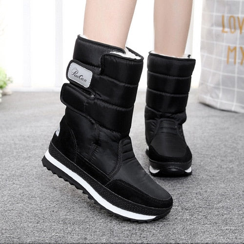 Women snow boots non-slip waterproof winter boots - kdb solution