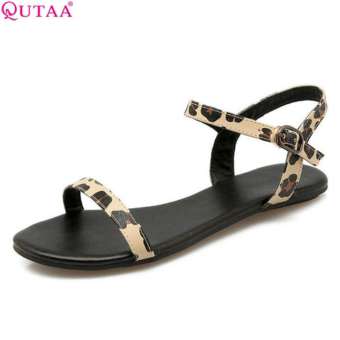 Women's fashion leopard print sandals size 34- 43 - kdb solution