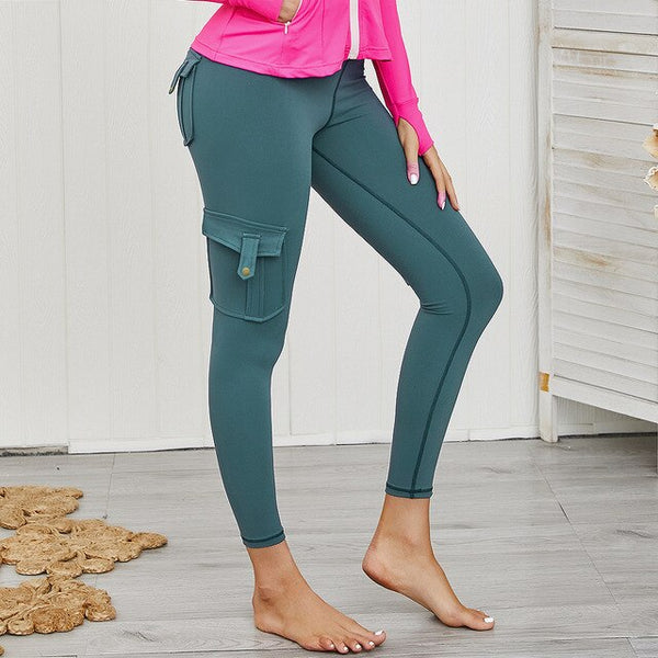 Women's high waist breathable pocket leggings - kdb solution