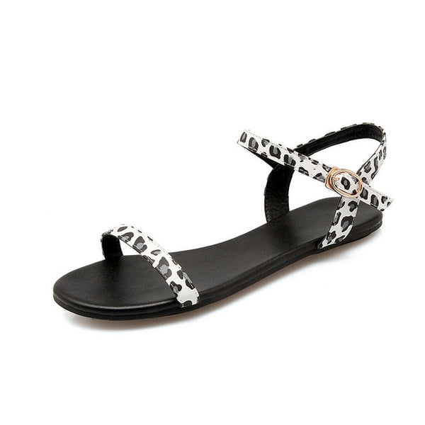 Women's fashion leopard print sandals size 34- 43 - kdb solution