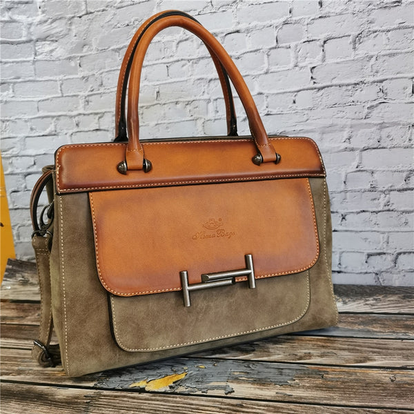 Classic Women's Leather Luxury Designer Handbag
