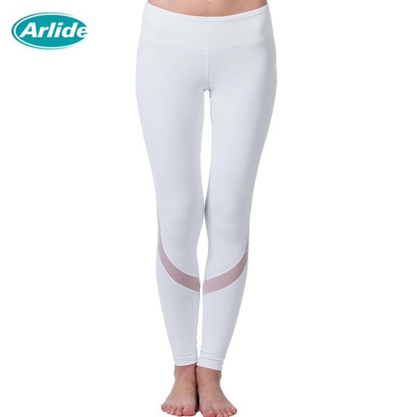 Hot Yoga Sports Leggings with Mesh note* Please allow 2-3;*weeks for Delivery - kdb solution