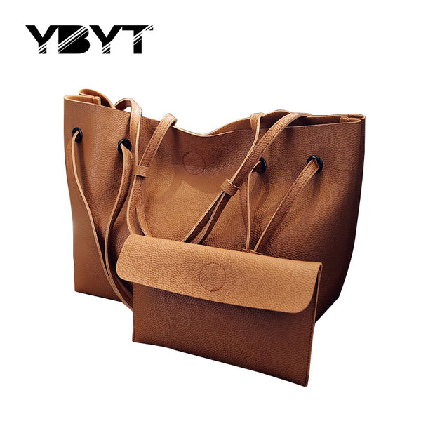 YBYT brand 2017 new casual female tote composite handbag - kdb solution