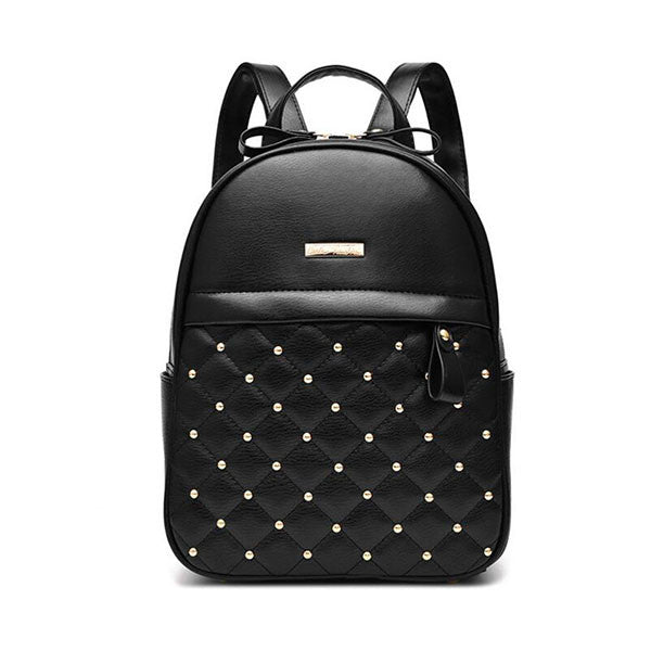 Women Pu Leather Backpack - kdb solution