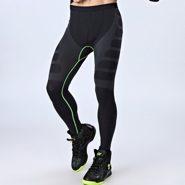 Men's Athletic Compression Tight Pants Workout Cloth Sporting Active Cotton Pants Men Jogger Pants Sweatpants Bottom Legging - kdb solution