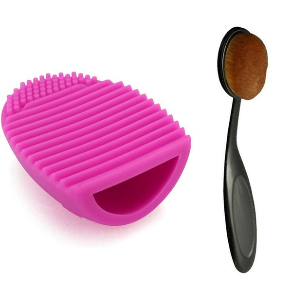 2 pcs Makeup Sponge and Makeup Foundation Cream Powder Brush - kdb solution