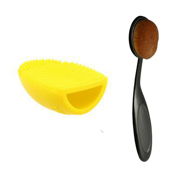 2 pcs Makeup Sponge and Makeup Foundation Cream Powder Brush - kdb solution