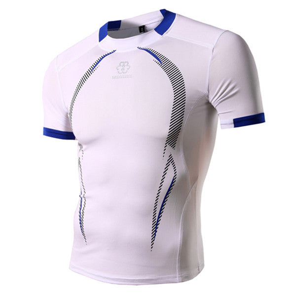Mens Quick Dry Brand New T Shirt Armour Fitness Compression Slim Fit T-Shirts M-XXL - kdb solution
