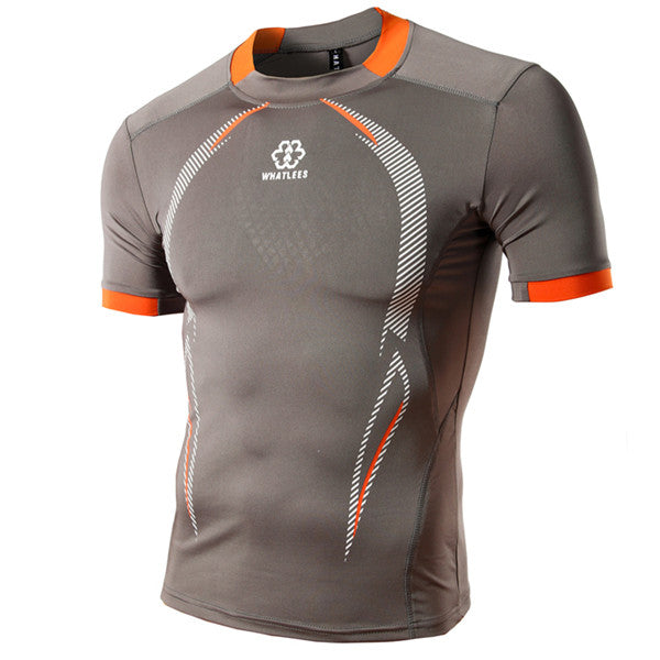 Mens Quick Dry Brand New T Shirt Armour Fitness Compression Slim Fit T-Shirts M-XXL - kdb solution