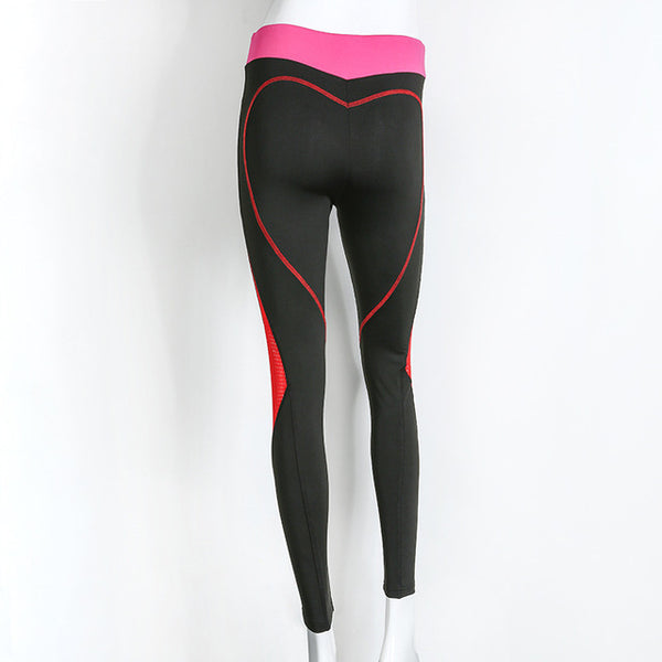 Simenual heart shaped pattern leggings Sportswear/Yoga pant - kdb solution