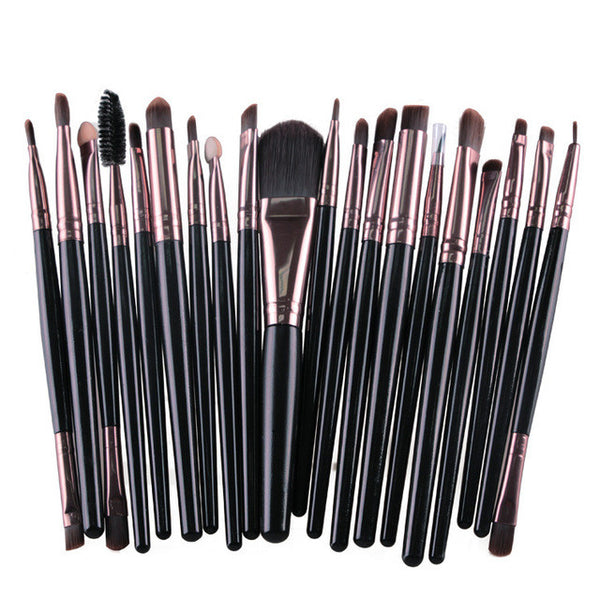 20Pcs/Set Makeup Brushes Eyeshadow Foundation Eyeshadading Eyebrow Lip Brush Professional Cosmetic Tool Make up Brush Set - kdb solution