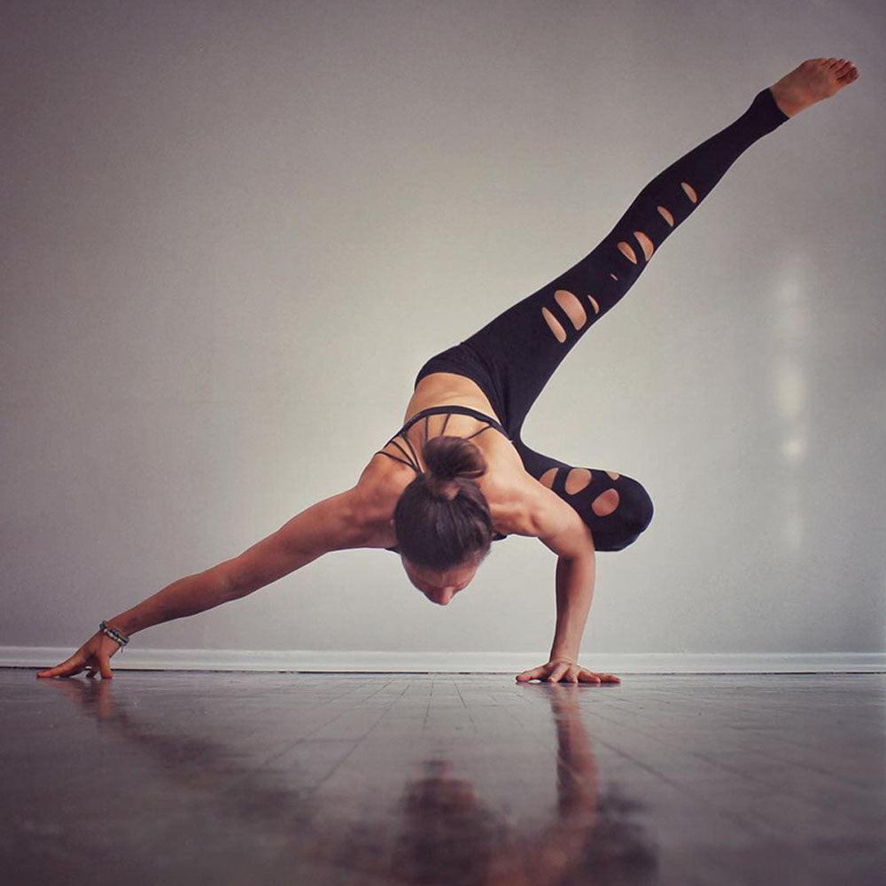Women's Fitness Yoga Pants Leggings Stretch Sports High Waist Elastic Tights - kdb solution