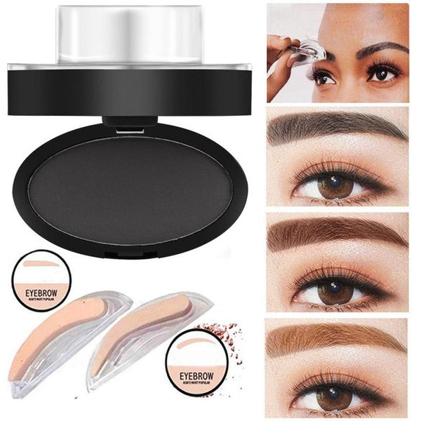 1PC High Quality Professional Natural Eyebrow Stamp Beauty Makeup Tool Quick Makeup #705 - kdb solution