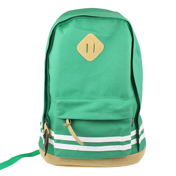 Women/Men Unisex Backpack   Canvas Travel Bag School - kdb solution