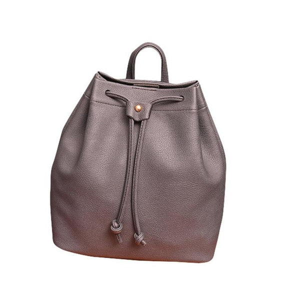 Bucket Bag Backpack Fashion Drawstring Travel Satchel School Bag Backpack - kdb solution