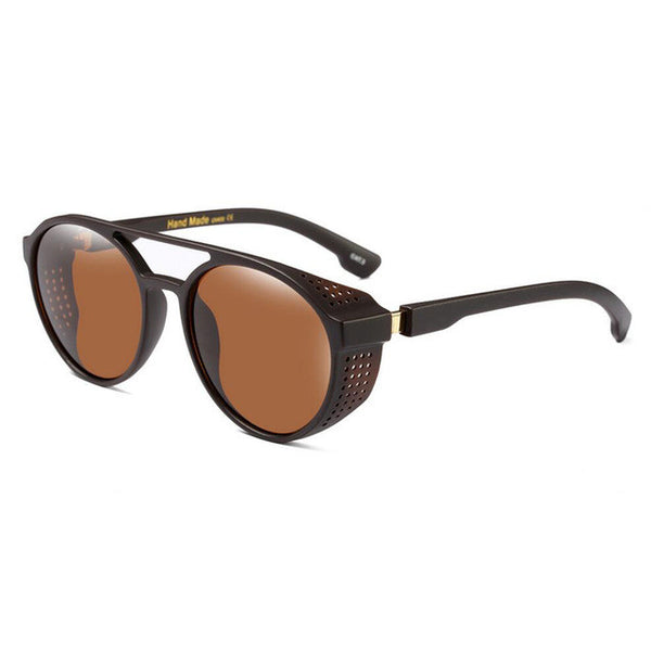 ROYAL GIRL Steampunk Sunglasses Men/Woman Luxury Brand Designer Glasses Unisex Steam Goggles UV400 - kdb solution