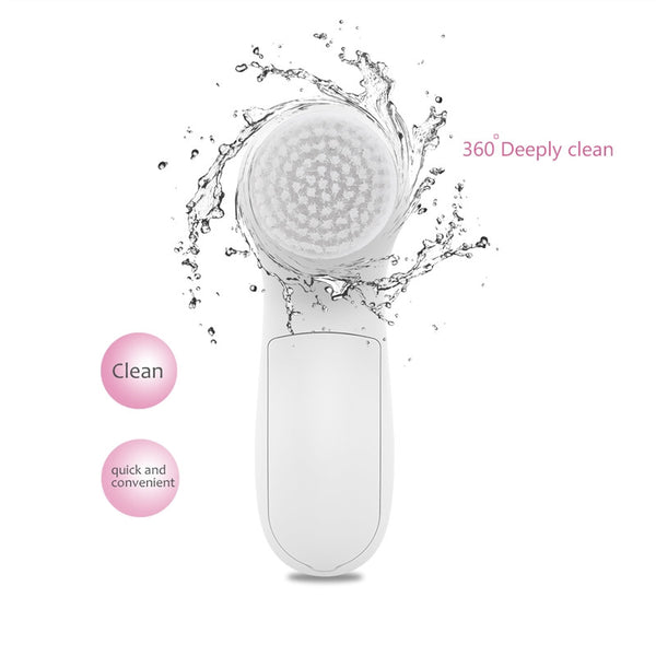 PIXNOR Portable Waterproof 7-in-1 Electric Beauty Care Massager Facial Massager Cleaner - kdb solution