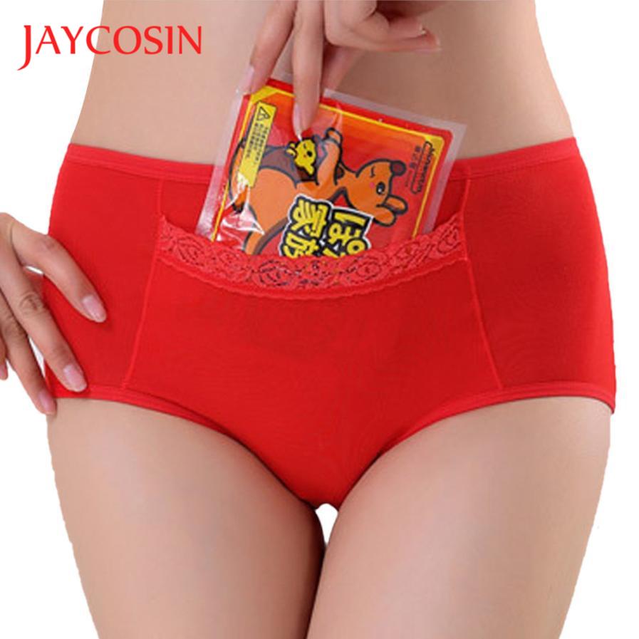 JAYCOSIN Women's Secret Pocket Underwear Solid Comfy Briefs – kdb solution