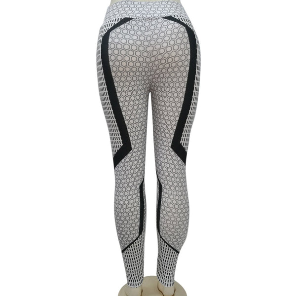 Women High Waist Yoga Fitness Leggings Running Gym Stretch Sports Pants Trousers - kdb solution