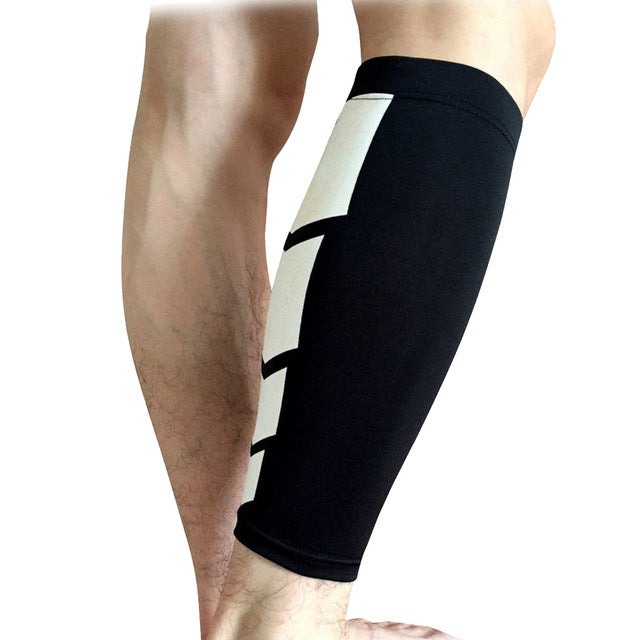 Men and Women Exercise Sportsware Elastic Compression Leg Calf Wrap Supporter Running, basketball, sports - kdb solution