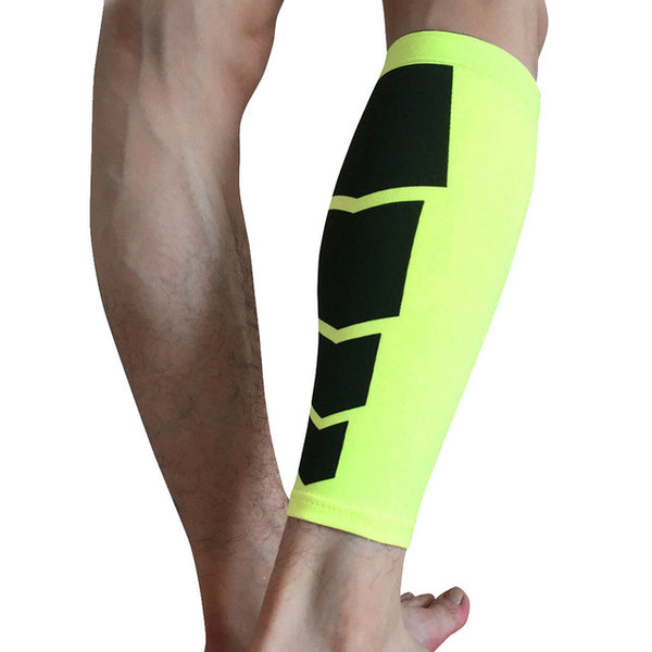 Men and Women Exercise Sportsware Elastic Compression Leg Calf Wrap Supporter Running, basketball, sports - kdb solution
