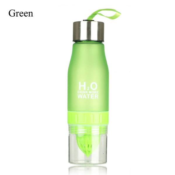 Eco Friendly H20 Thermal Plastic Fruit Infusion Water Bottle - kdb solution