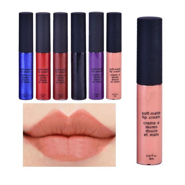 Women Ladies Waterproof 12 Colors Lipstick Matte Smooth Lip Stick Lipgloss Long Lasting Sweet Girl Lip Makeup NOTE* Please allow 2-3 weeks for Delivery - kdb solution
