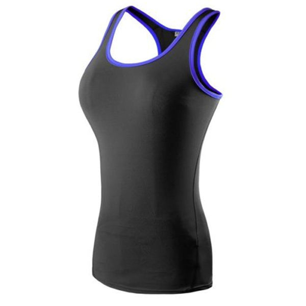 Quick-Drying Women Sports Vest Tights PRO Running Yoga Fitness Vest Shirts Tee Note* Please allow 2-3 weeks for Delivery - kdb solution