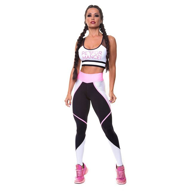 Yoga 2 piece Sport Suit Women Gym Clothing - kdb solution