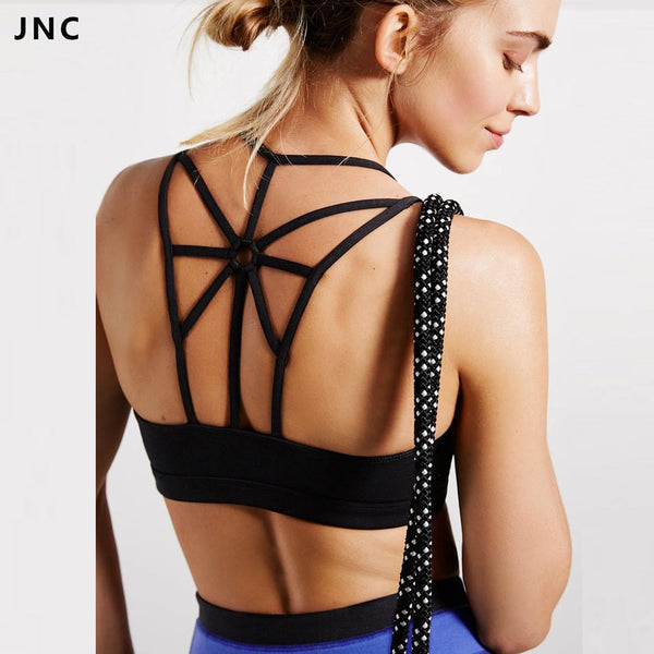 Women's High Support Cross Beautiful Wirefree Removable Padded Cups Yoga Sport Bra Athletic Vest Tops Note* please allow 2-3 weeks for Delivery - kdb solution