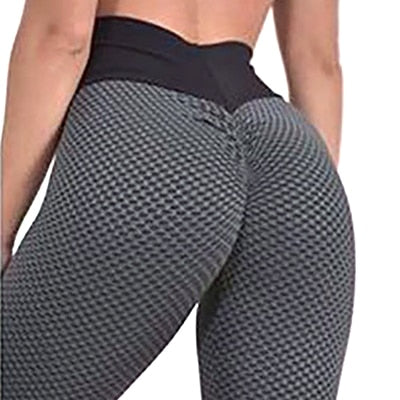 SVOKOR Women High Waist Fitness leggings polyester acrylic blend - kdb solution